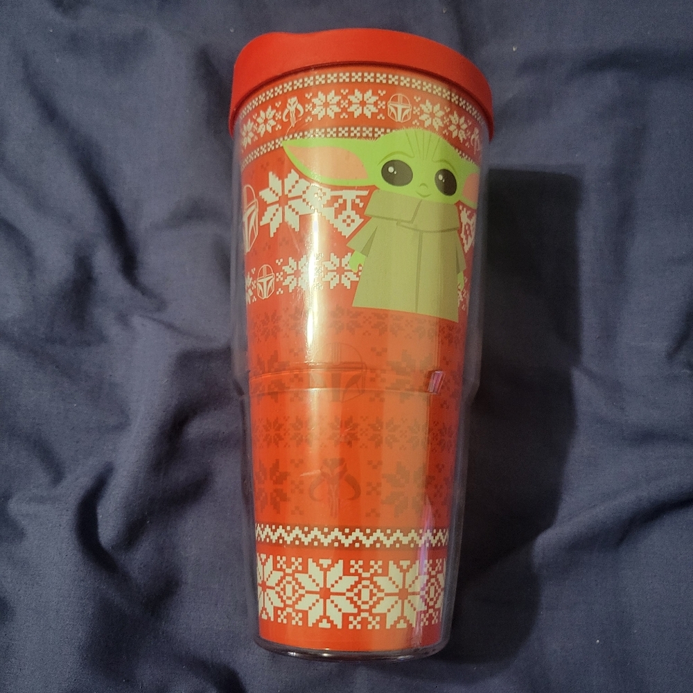Tervis Star Wars The Mandalorian Christmas Holiday Sweater Print The Child Grogu